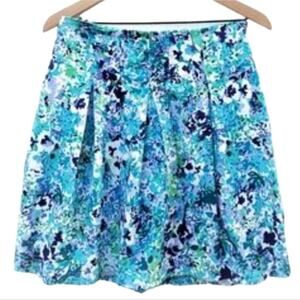 New York‎ and Co purple and Blue Pleated Tulip Skirt Plus Size 18 New!